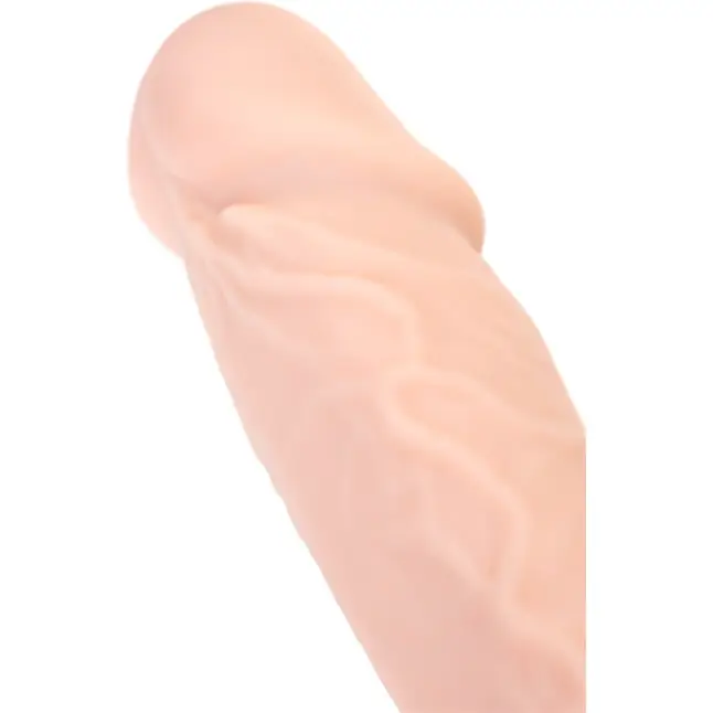 Телесный фаллоимитатор из силикона Gabriel M. - 20 см - RealStick Silicone. Фотография 12.