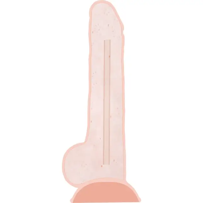 Телесный фаллоимитатор на присоске Kit H. - 18 см - RealStick Silicone. Фотография 5.