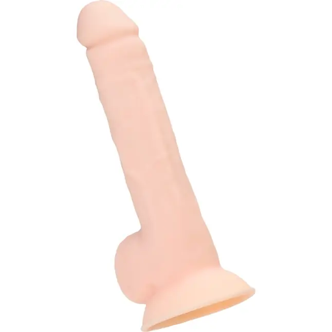 Телесный фаллоимитатор на присоске Kit H. - 18 см - RealStick Silicone. Фотография 7.