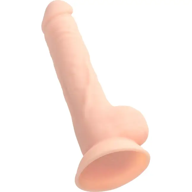 Телесный фаллоимитатор на присоске Kit H. - 18 см - RealStick Silicone. Фотография 8.