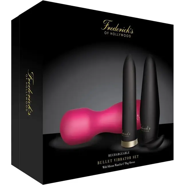 Подарочный вибронабор Bullet Vibrator Set. Фотография 2.