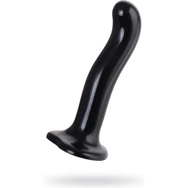 Черный стимулятор для пар P G-Spot Dildo Size XL - 19,8 см. Фотография 2.