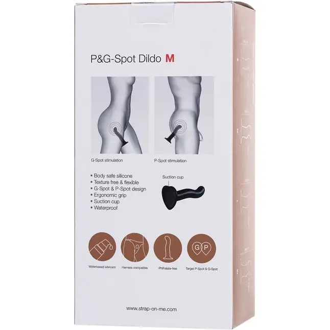Черный стимулятор для пар P G-Spot Dildo Size XL - 19,8 см. Фотография 8.