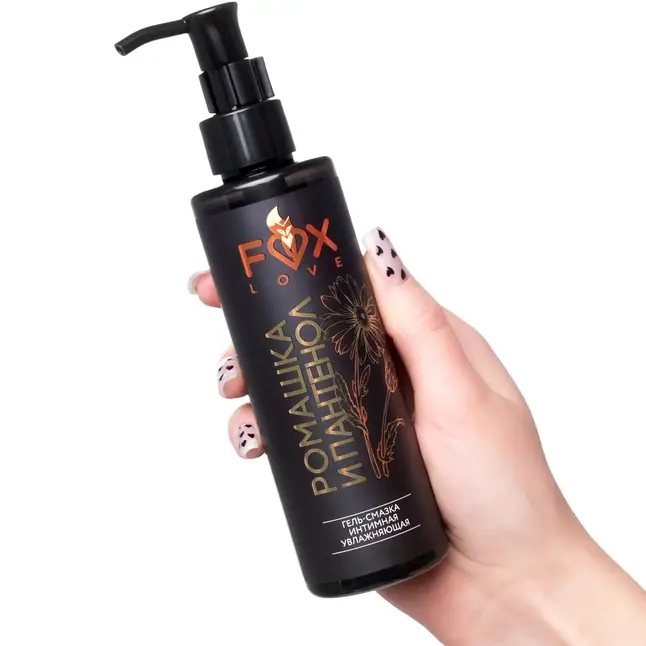 Интимная гель-смазка на водной основе Foxlove Ромашка и пантенол - 200 мл. Фотография 3.