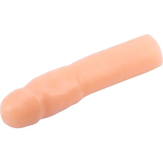 Телесная насадка-удлинитель Real Feel Sleeve - 16,8 см - SuperMe. Фотография 3.