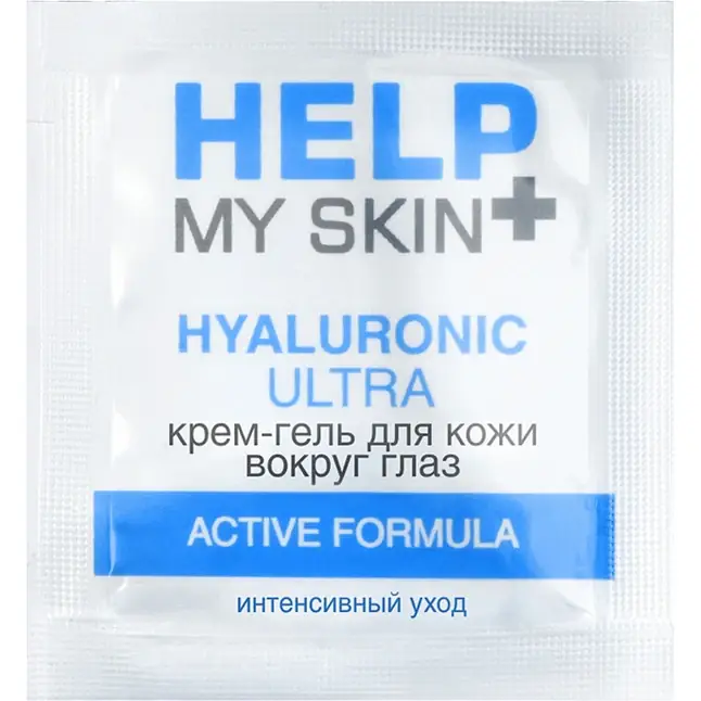 Крем-гель для кожи вокруг глаз Help My Skin Hyaluronic - 3 гр - Уходовая косметика HELP