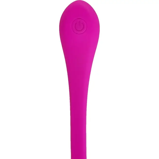 Лиловое виброяйцо Super Soft Silicone Love Ball. Фотография 9.