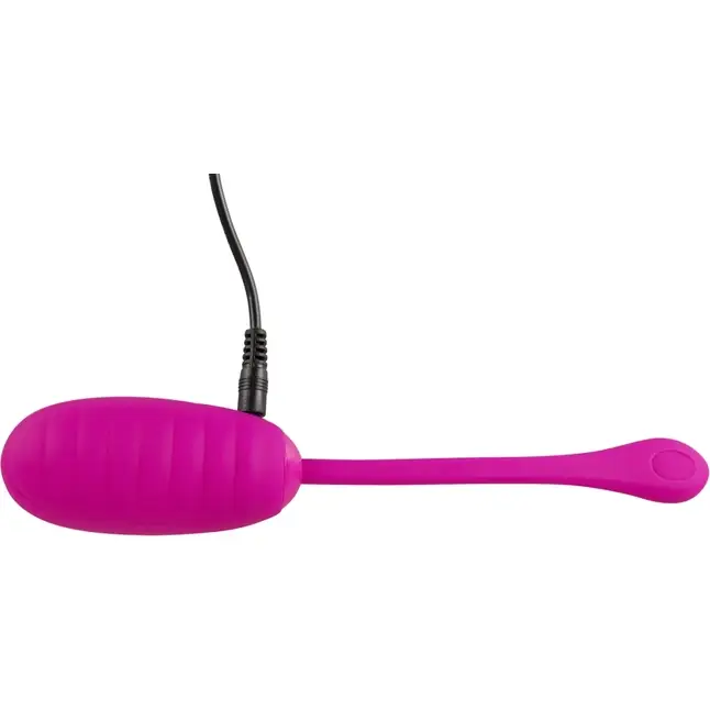 Лиловое виброяйцо Super Soft Silicone Love Ball. Фотография 10.