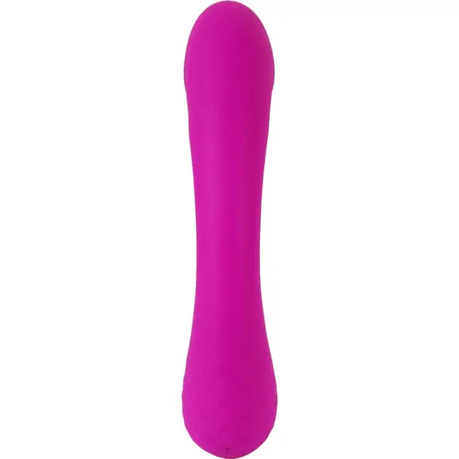 Лиловый вибратор-кролик Super Soft Silicone Rabbit Vibrator - 17,7 см. Фотография 7.