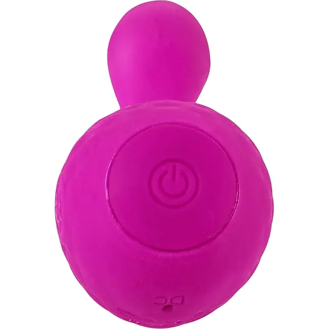 Лиловый вибратор-кролик Super Soft Silicone Rabbit Vibrator - 17,7 см. Фотография 8.