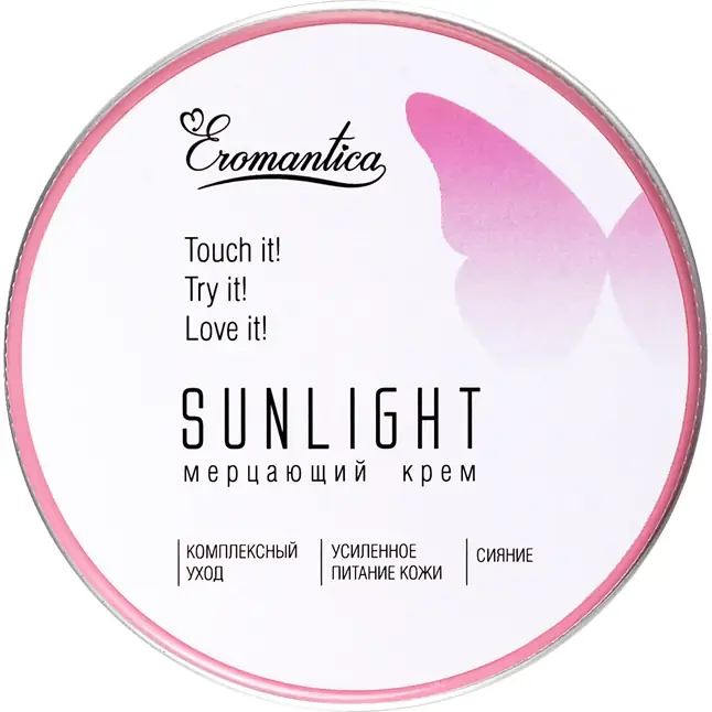 Мерцающий крем Eromantica Sunlight - 60 гр. Фотография 2.