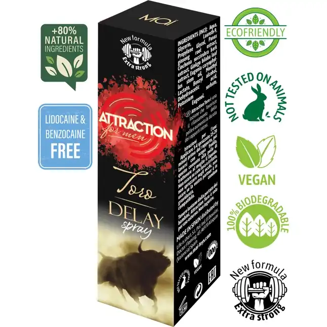 Пролонгирующий спрей Toro Delay Spray - 30 мл. Фотография 4.