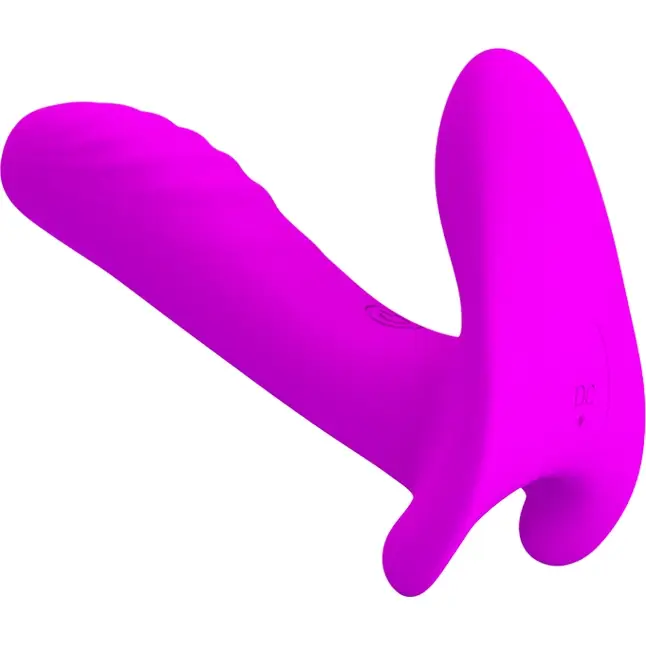 Лиловый мультифункциональный вибратор Remote Control Massager - Pretty Love. Фотография 3.