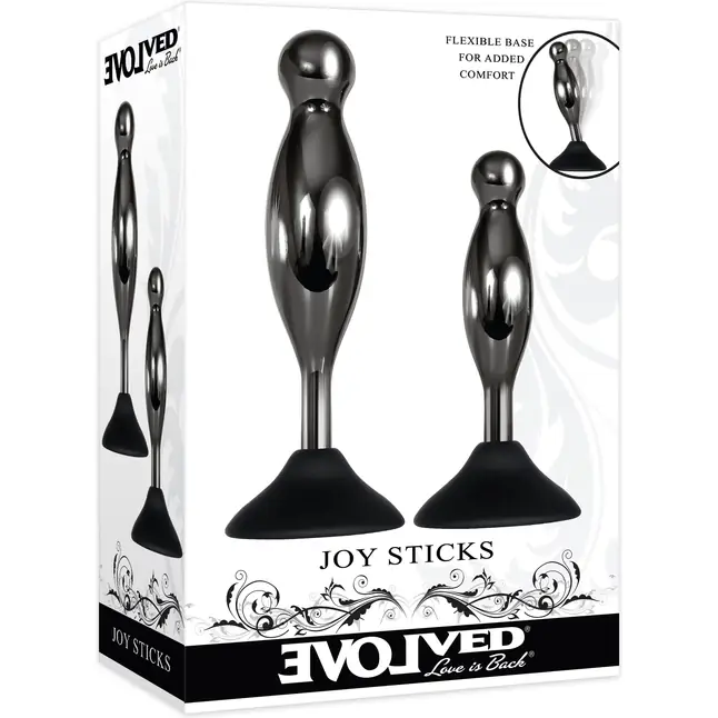 Набор из 2 подвижных анальных стимуляторов Joy Sticks. Фотография 2.