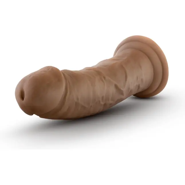 Фаллоимитатор-мулат 8 Inch Dildo with Suction Cup - 20,3 см - Au Naturel. Фотография 6.