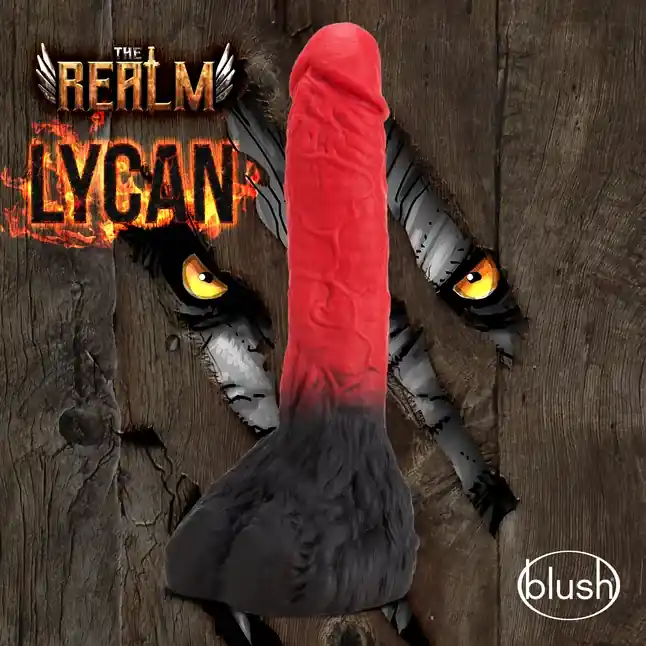 Реалистичный фаллоимитатор Lycan Lock On Werewolf Dildo - 26,7 см - The Realm. Фотография 3.