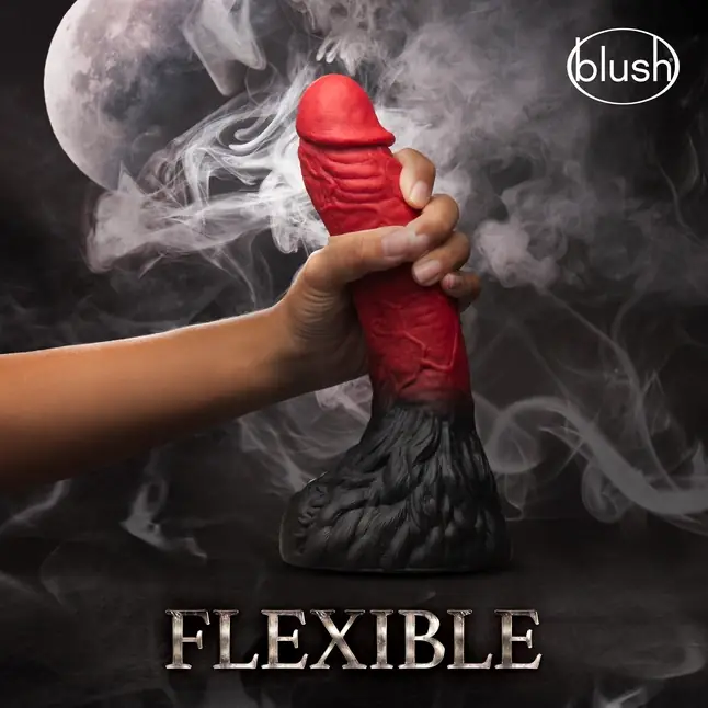 Реалистичный фаллоимитатор Lycan Lock On Werewolf Dildo - 26,7 см - The Realm. Фотография 7.