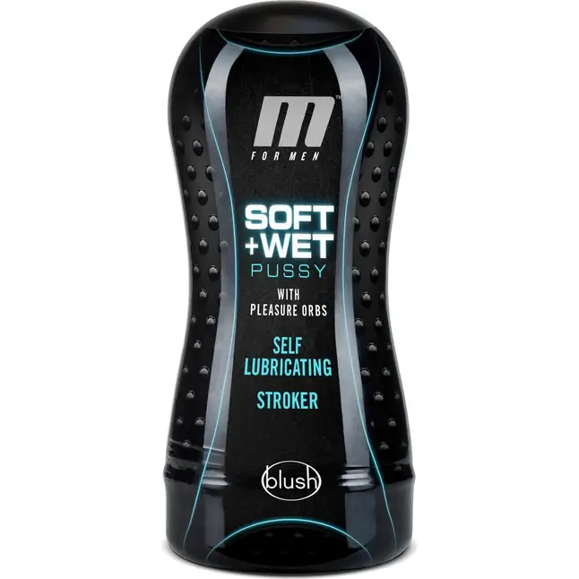 Мастурбатор-вагина Soft and Wet Pussy with Pleasure Orbs - M for Men. Фотография 2.