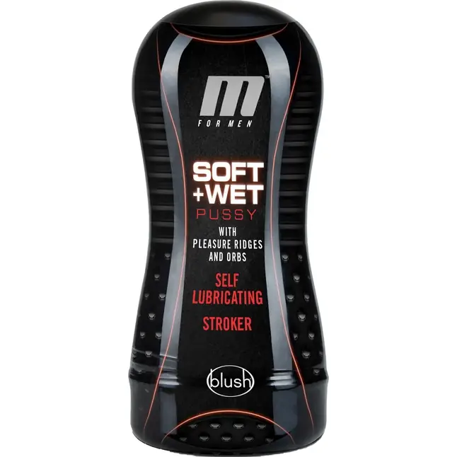 Мастурбатор-вагина Soft and Wet Pussy with Pleasure Ridges and Orbs - M for Men. Фотография 2.