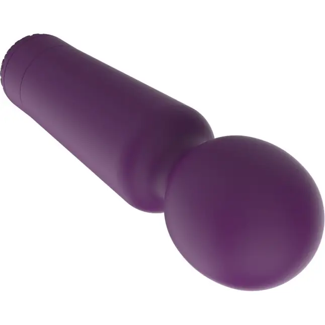 Фиолетовый wand-вибратор - 15,2 см. Фотография 6.