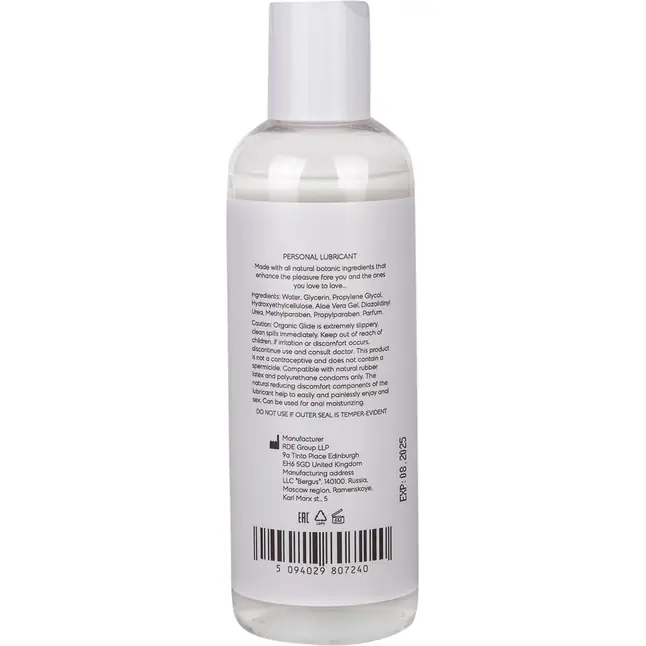 Анальный увлажняющий гель на водной основе OYO Personal Gel Aloe - 200 мл - OYO cosmetics. Фотография 3.
