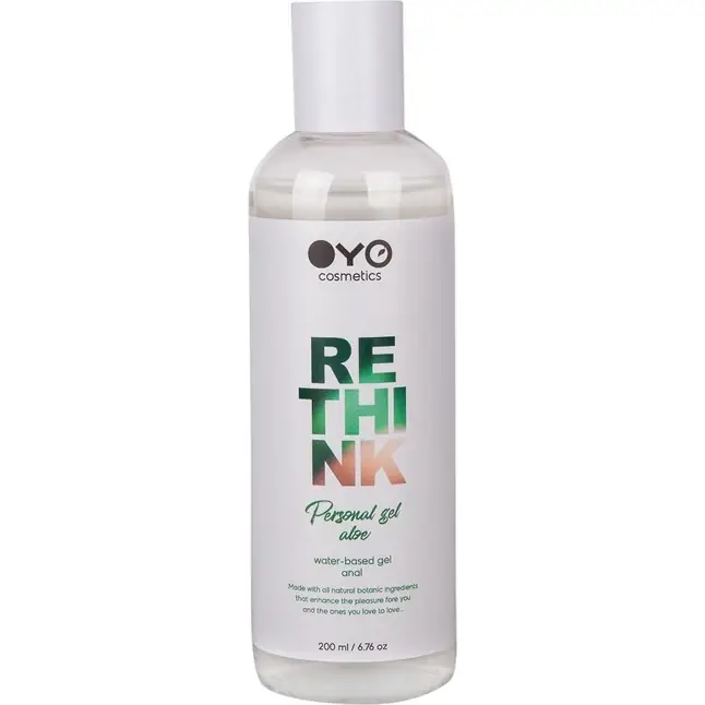Анальный увлажняющий гель на водной основе OYO Personal Gel Aloe - 200 мл - OYO cosmetics