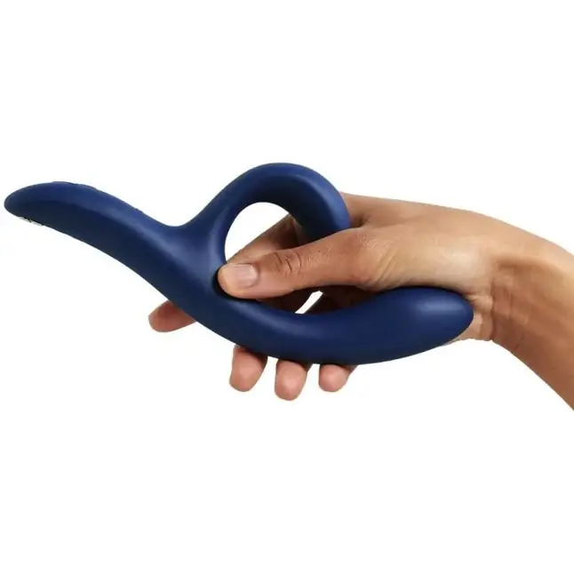 Темно-синий вибратор-кролик We-Vibe Nova 2 - 20,5 см. Фотография 5.