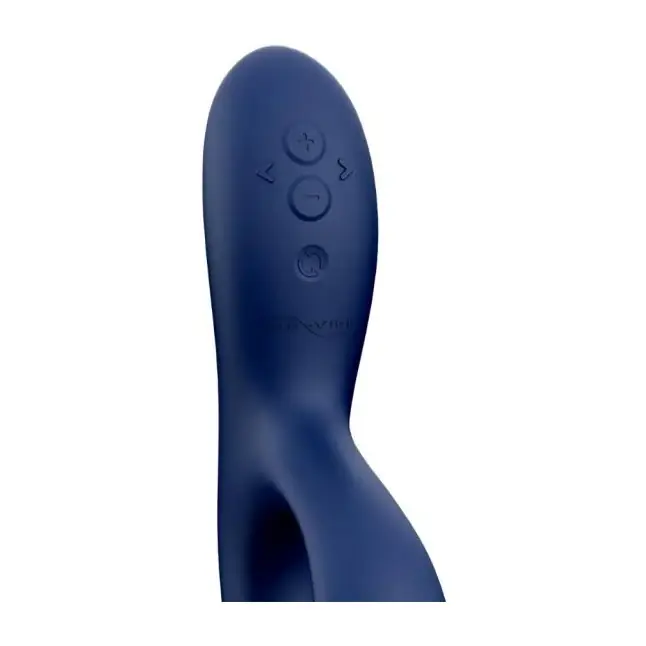 Темно-синий вибратор-кролик We-Vibe Nova 2 - 20,5 см. Фотография 6.
