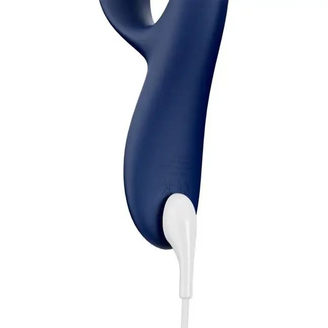 Темно-синий вибратор-кролик We-Vibe Nova 2 - 20,5 см. Фотография 7.