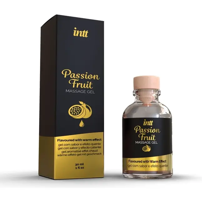 Массажный гель с ароматом маракуйи Passion Fruit - 30 мл