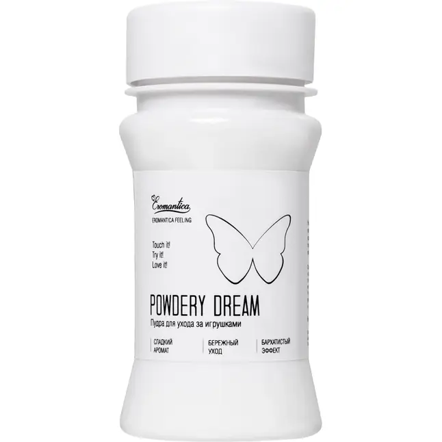 Пудра для ухода за игрушками Powdery Dream с ароматом манго и орхидеи - 40 гр