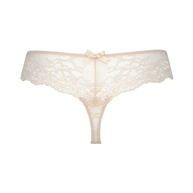 Кружевные трусики-стринги Microlace. Фотография 4.