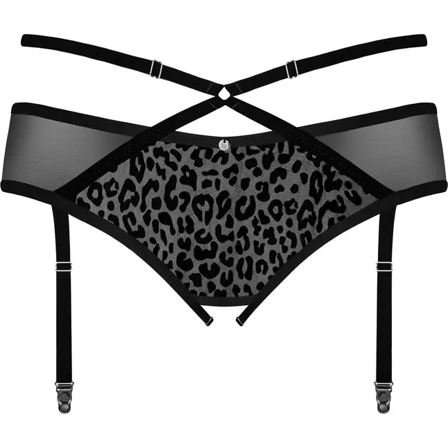 Оригинальные чулочки Jagueria с леопардовым принтом - Sexy. Фотография 4.