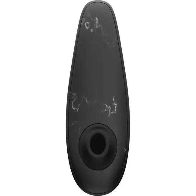 Черный бесконтактный клиторальный стимулятор Womanizer Marilyn Monroe Special Edition. Фотография 3.