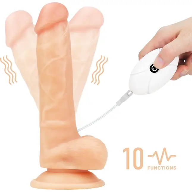 Женский страпон с вибрацией Vibrating Easy Strapon Set 7.5 - 20 см. Фотография 3.