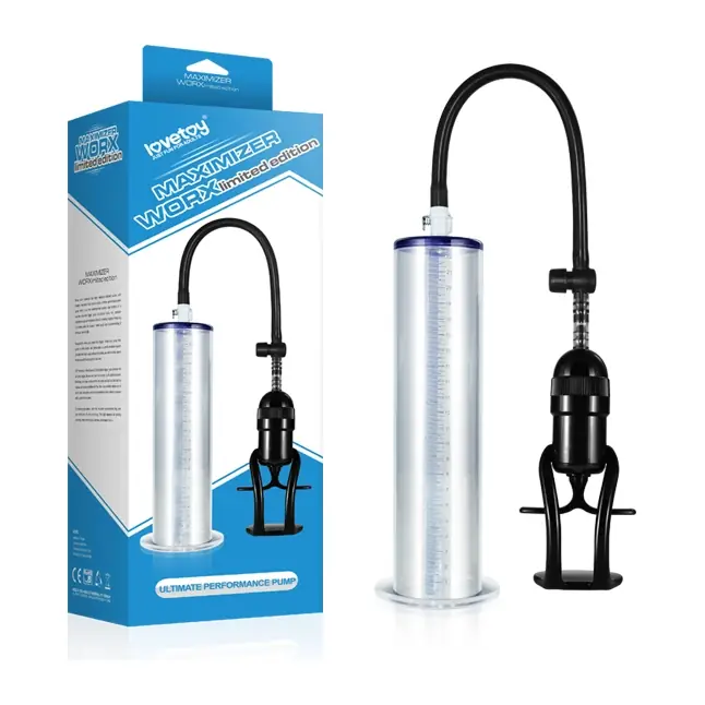 Прозрачная вакуумная помпа Maximizer Worx Limite Edition Pump. Фотография 2.