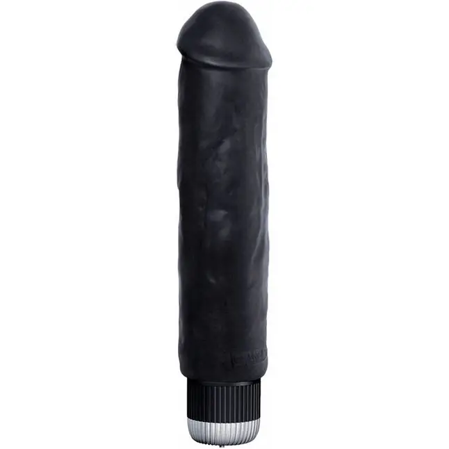 Черный вибратор Joystick Nature Max - 18,8 см