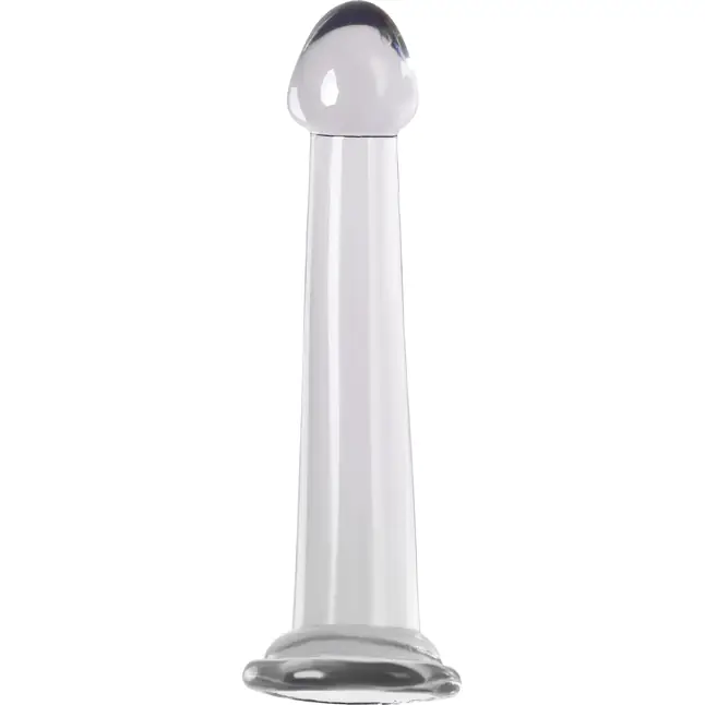 Прозрачный фаллоимитатор Jelly Dildo S - 15,5 см