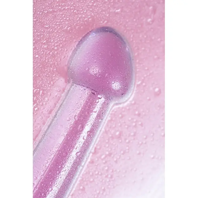 Фиолетовый фаллоимитатор Jelly Dildo M - 18 см. Фотография 8.