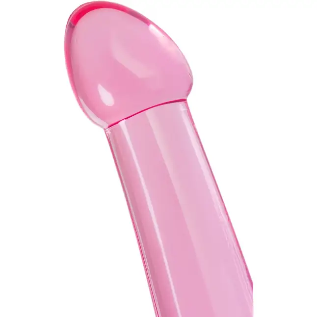 Розовый нереалистичный фаллоимитатор Jelly Dildo XL - 22 см. Фотография 7.