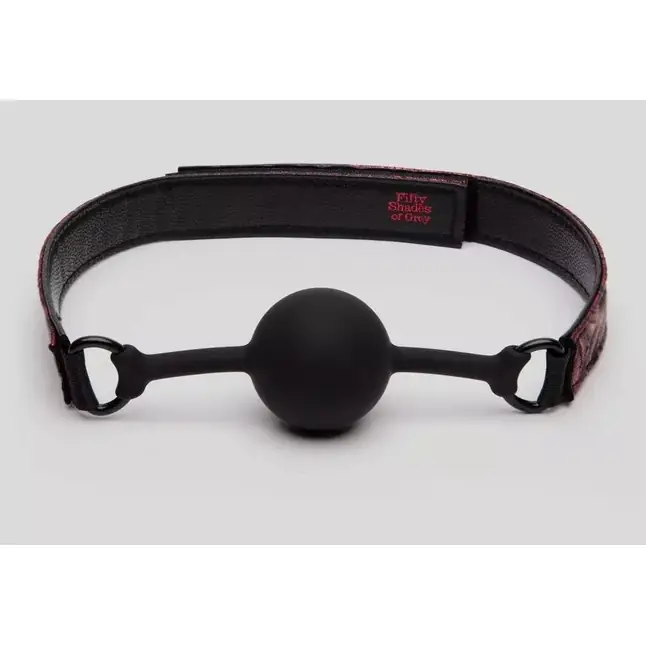 Кляп-шар на двусторонних ремешках Reversible Silicone Ball Gag - Sweet Anticipation