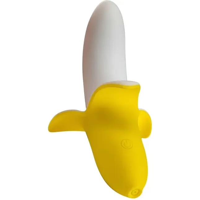 Оригинальный мини-вибратор в форме банана Mini Banana - 13 см - VupiDupi. Фотография 3.