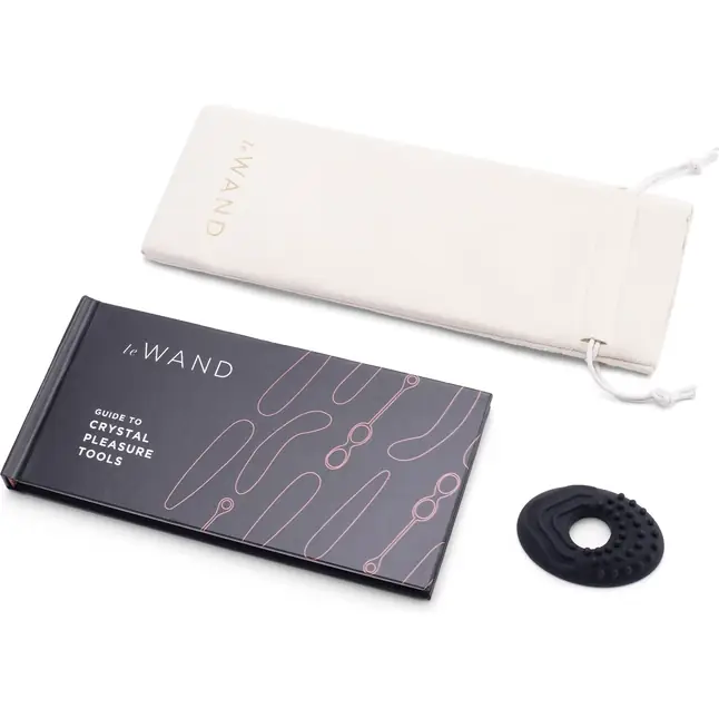 Массажер Le Wand Crystal Wand из черного обсидиана. Фотография 7.