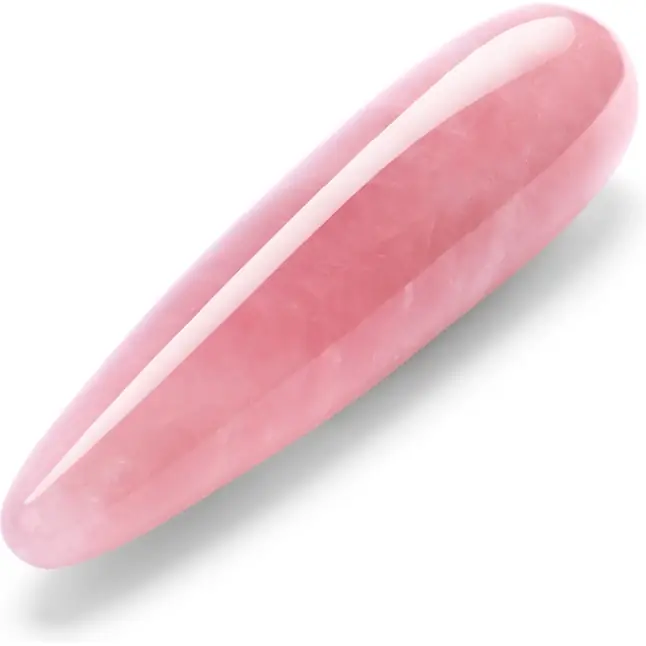 Массажер Le Wand Crystal Wand из розового кварца. Фотография 4.