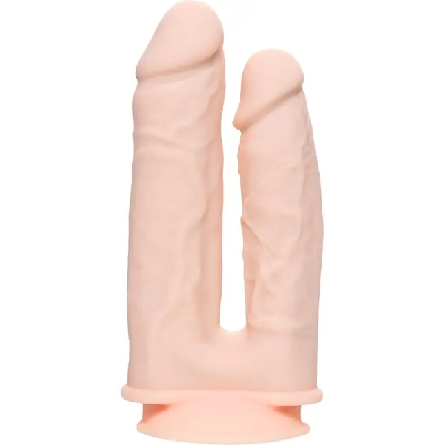Фаллоимитатор для двойного проникновения Armie H - 19 см - RealStick Silicone