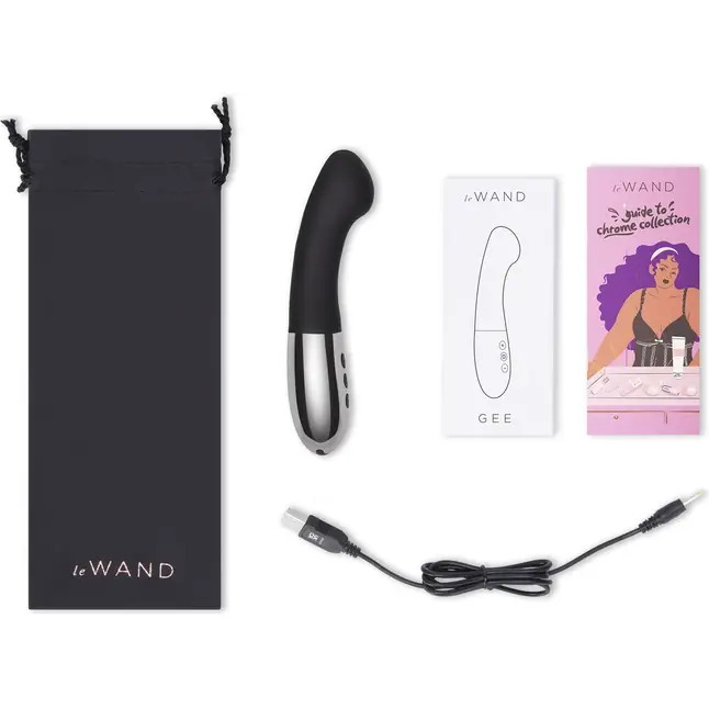 Черный стимулятор для точки G Le Wand GEE - 16,6 см. Фотография 6.