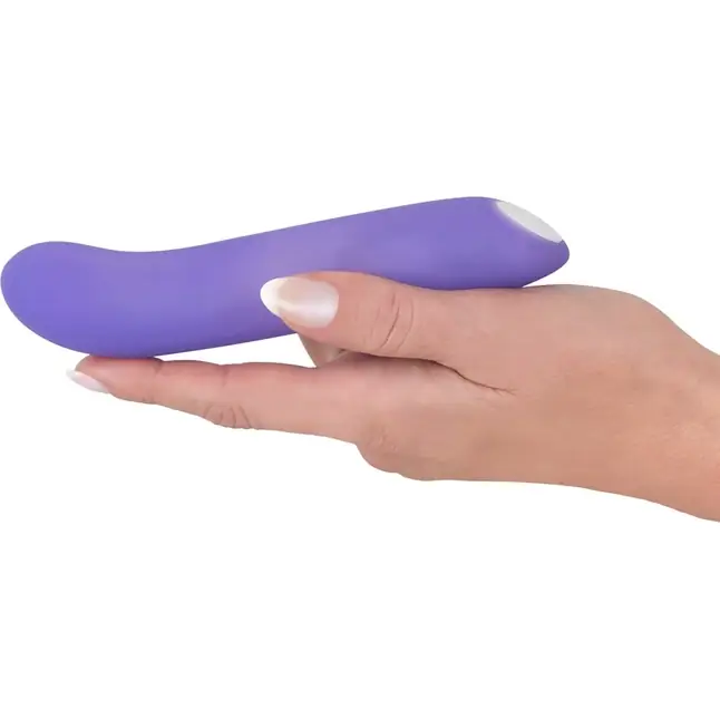 Фиолетовый мини-вибратор Flashing Mini Vibe - 15,2 см - You2Toys. Фотография 2.