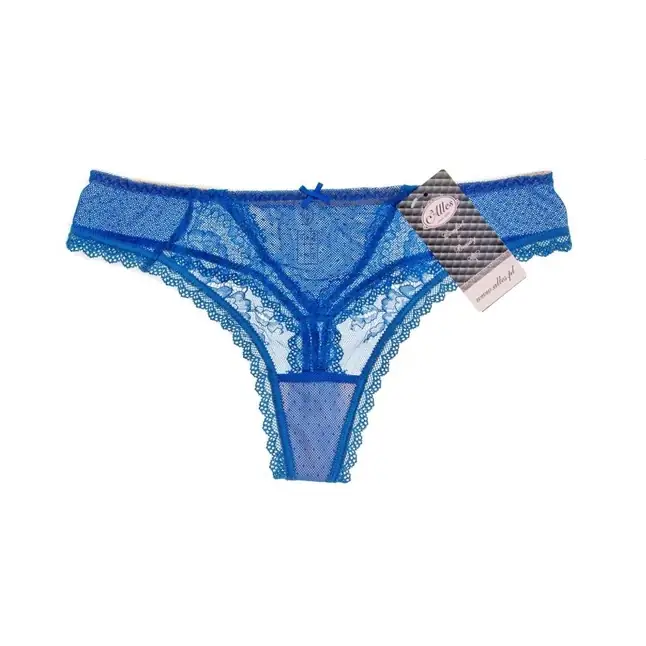 Кружевные трусики-стринги Blue Diamond. Фотография 2.