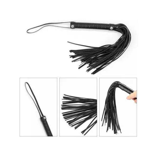 БДСМ-набор Deluxe Bondage Kit для игр: маска, наручники, плётка. Фотография 2.