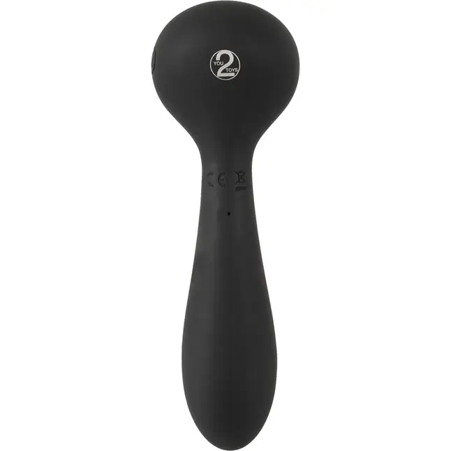Черный двухсторонний вибратор Cupa Warming - You2Toys. Фотография 5.